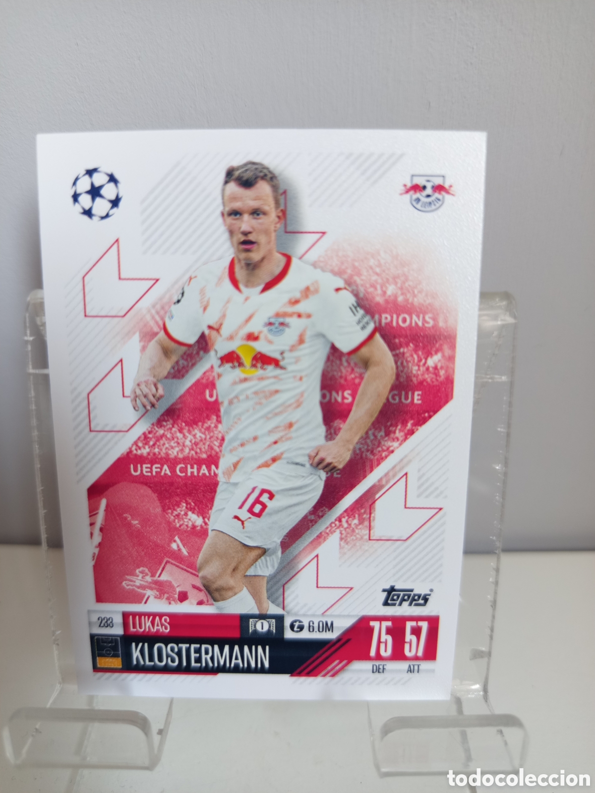 Cartes &agrave; collectionner de Football: ❇️ CROMO CARD ⚽ KLOSTERMANN LEIPZIG 233 2024 2025 24 25 MATCH ATTAX CHAMPIONS LEAGUE TOPPS ❇️
