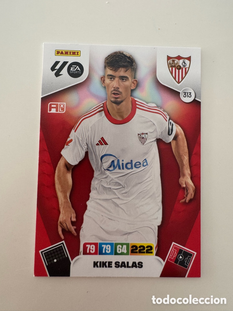 Fu&szlig;ball-Sticker: PANINI ADRENALYN XL LIGA 2025-2026 25-26 &ndash; Kike Salas Sevilla FC N&ordm; 313