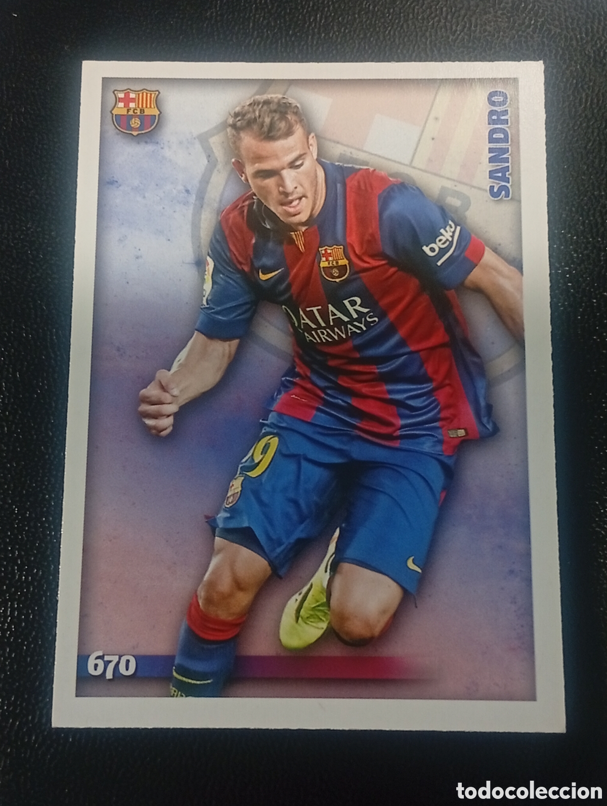 Cromos de f&uacute;tbol: UH 670 rookie SANDRO BARCELONA MUNDICROMO 2014 2015 14 15 CROMOS CARDS MEGACRACKS TOPPS ESPA&Ntilde;A SPAIN