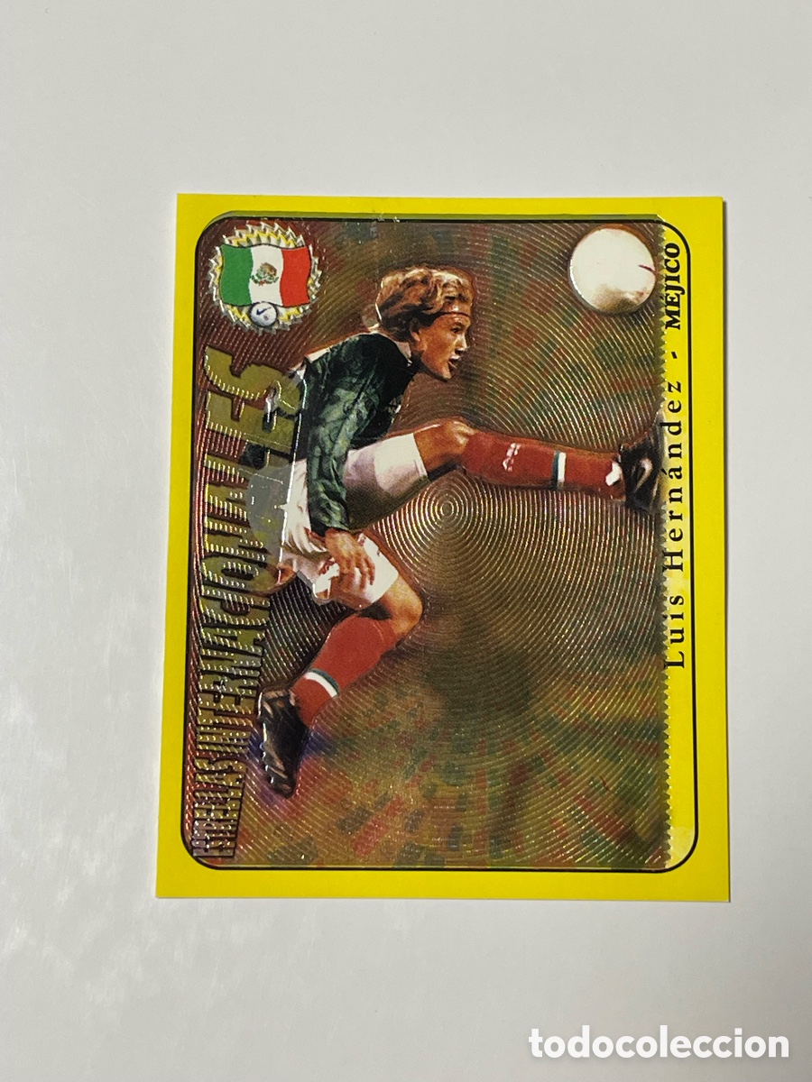 Cromos de f&uacute;tbol: Luis Hern&aacute;ndez M&eacute;xico Panini Super campeonato 98/99 #514