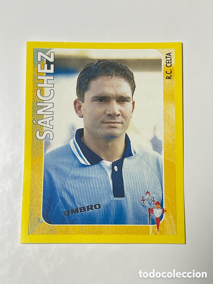 Cromos de f&uacute;tbol: Juan Sanchez Celta de Vigo Panini S&uacute;per Campeonato 98/99 #147
