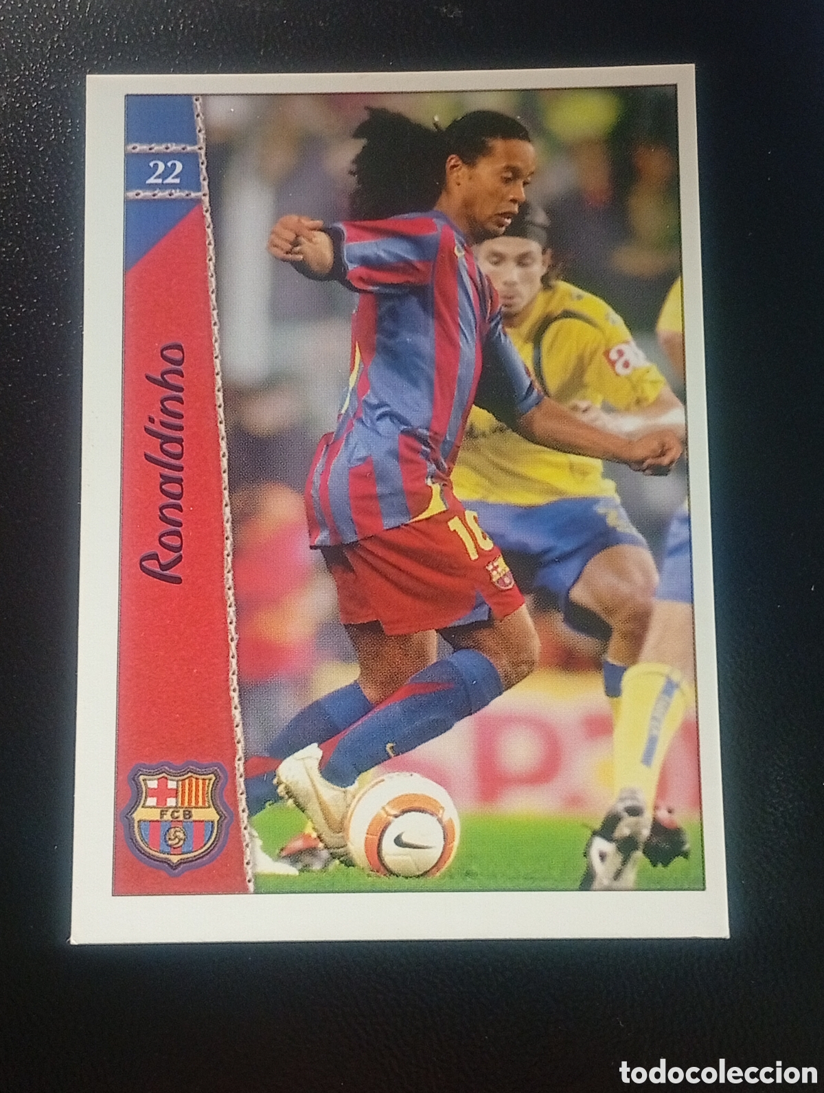 Cromos de f&uacute;tbol: 22 RONALDINHO BARCELONA MUNDICROMO 2006 2007 6 7 CROMOS CARDS PANINI MEGACRACKS TOPPS BRASIL PSG TCG