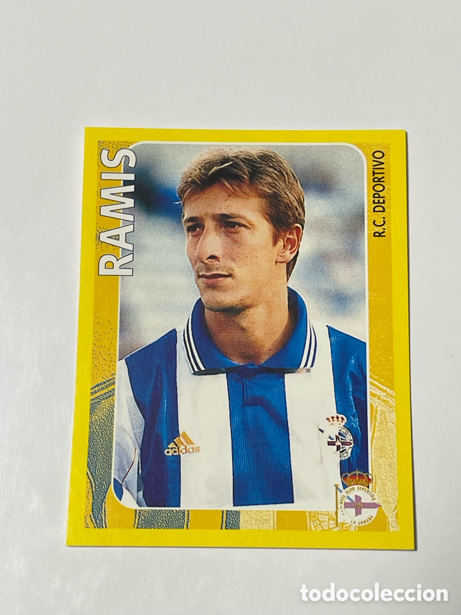 Cromos de f&uacute;tbol: Luis Miguel Ramis Deportivo de La Coru&ntilde;a Panini S&uacute;per Campeonato 98/99 #161