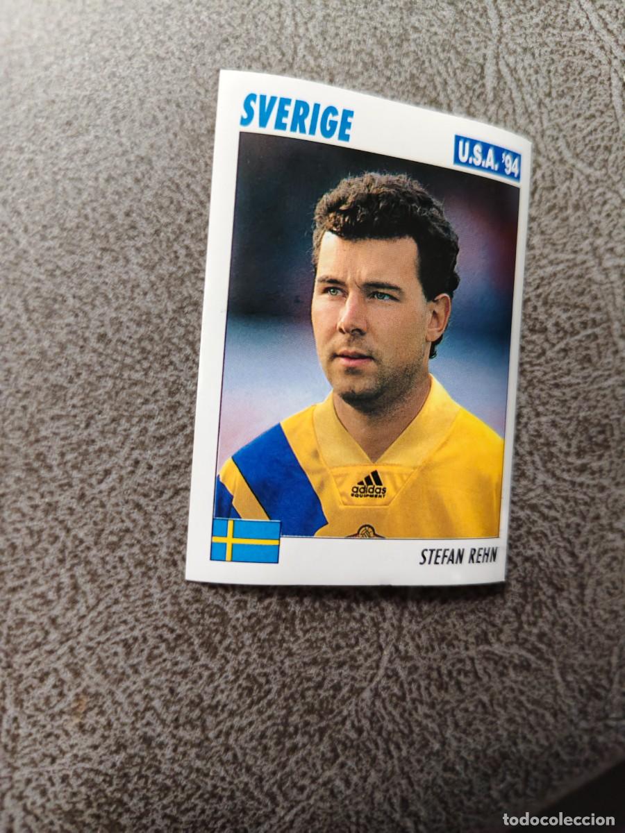 Figurine di Calcio: 107 SERVICE LINE MUNDIAL USA 94 STEFAN REHN - SVERIGE SUECIA - 1994 WORLD CUP SL ITALY AAC