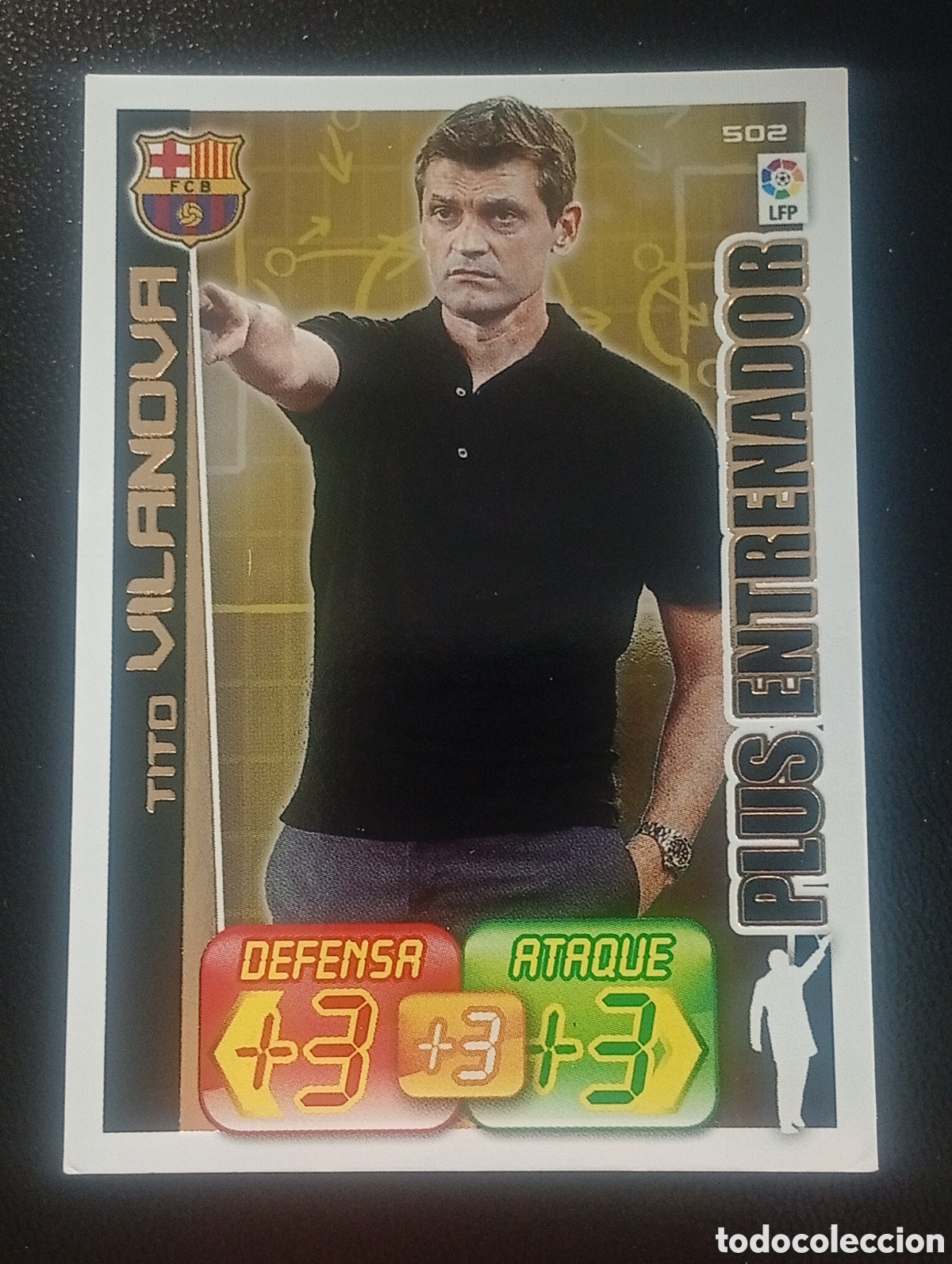 Figurine di Calcio: 502 TITO VILANOVA BARCELONA ADRENALYN 2012 2013 12 13 CROMOS CARD PANINI MEGACRACKS TOPPS MUNDICROMO