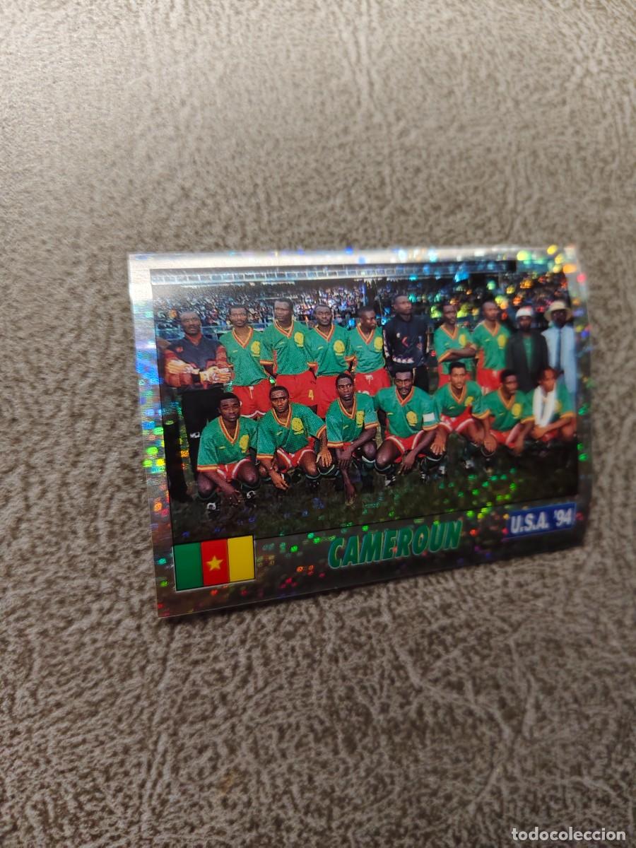 Figurine di Calcio: 115 SERVICE LINE MUNDIAL USA 94 TEAM PLANTILLA - CAMEROUN - 1994 WORLD CUP SL ITALY AAC