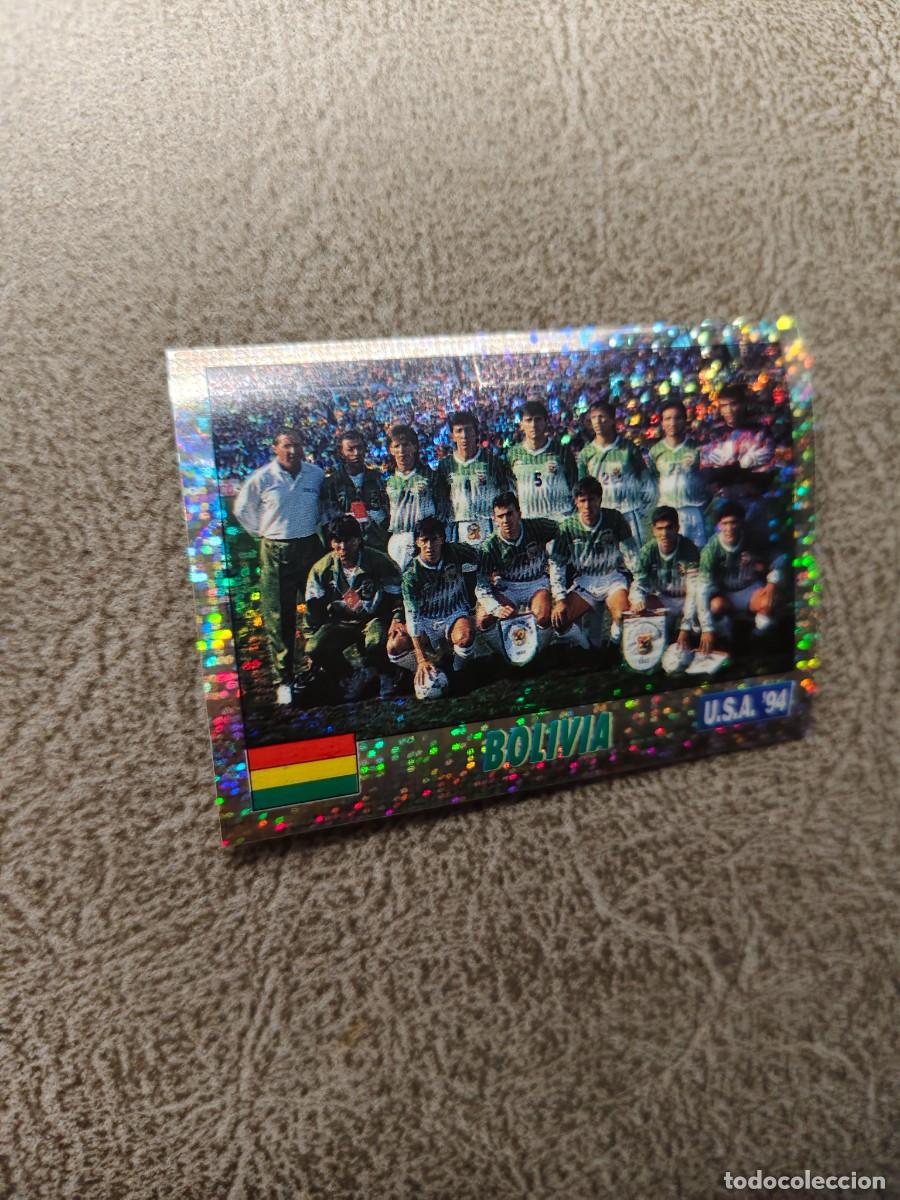 Fu&szlig;ball-Sticker: 124 SERVICE LINE MUNDIAL USA 94 TEAM PLANTILLA - BOLIVIA - 1994 WORLD CUP SL ITALY AAC