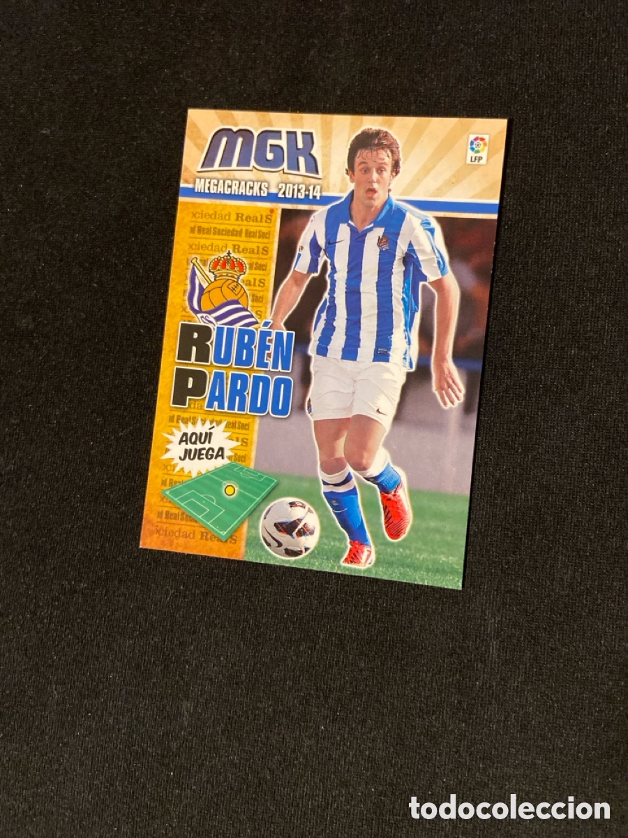 Fu&szlig;ball-Sticker: RUBEN PARDO 282 (REAL SOCIEDAD)