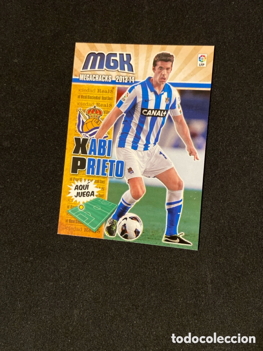 Fu&szlig;ball-Sticker: XABI PRIETO 283 (REAL SOCIEDAD)
