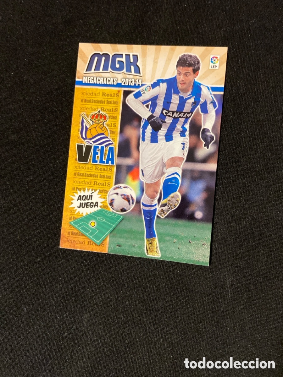 Fu&szlig;ball-Sticker: VELA 286 (REAL SOCIEDAD)
