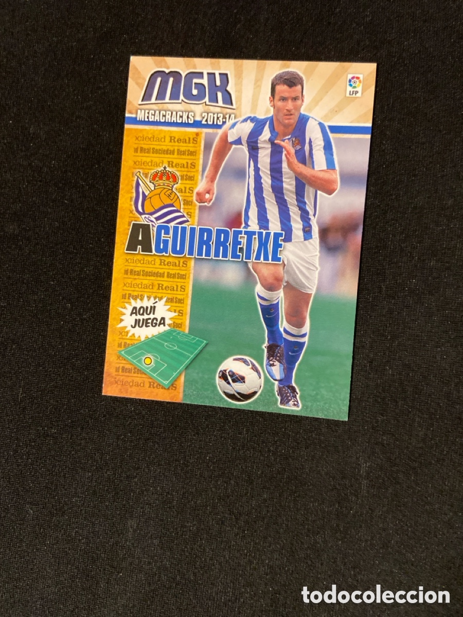 Fu&szlig;ball-Sticker: AGUIRRETXE 288 (REAL SOCIEDAD)