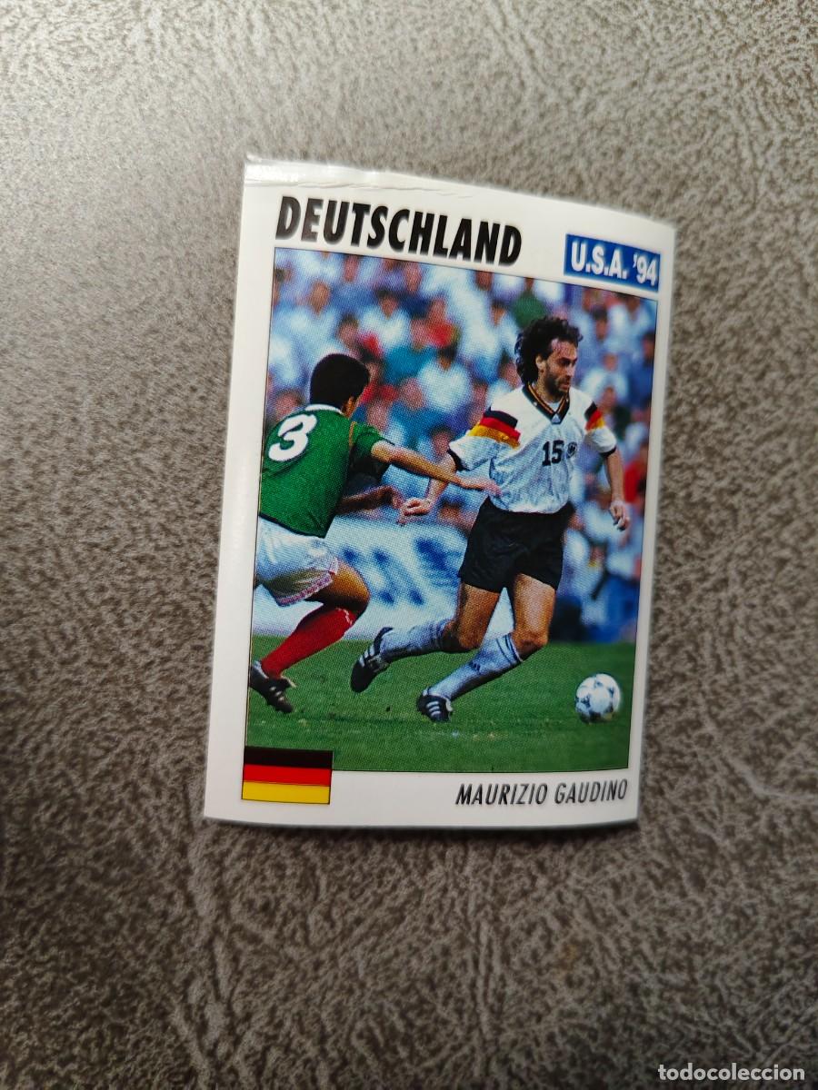 Fu&szlig;ball-Sticker: 145 SERVICE LINE MUNDIAL USA 94 MAURIZIO GAUDINO DEUTSCHLAND ALEMANIA 1994 WORLD CUP SL ITALY AAC