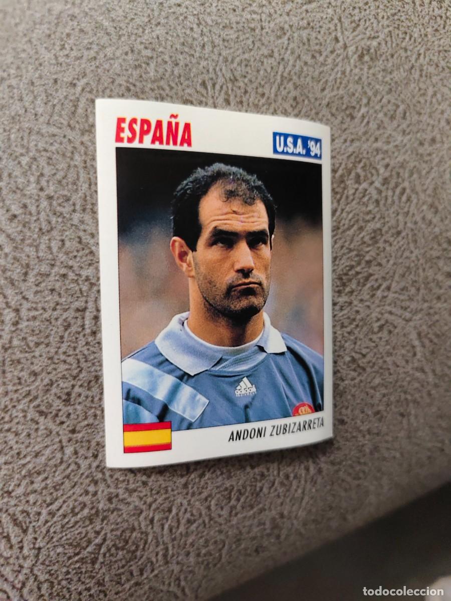 Fu&szlig;ball-Sticker: 152 SERVICE LINE MUNDIAL USA 94 ANDONI ZUBIZARRETA - ESPANA - 1994 WORLD CUP SL ITALY AAC