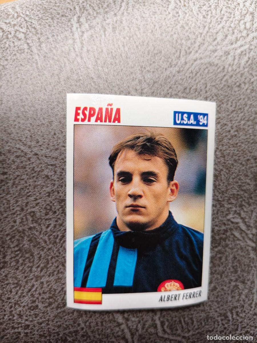 Fu&szlig;ball-Sticker: 153 SERVICE LINE MUNDIAL USA 94 ALBERT FERRER - ESPANA - 1994 WORLD CUP SL ITALY AAC