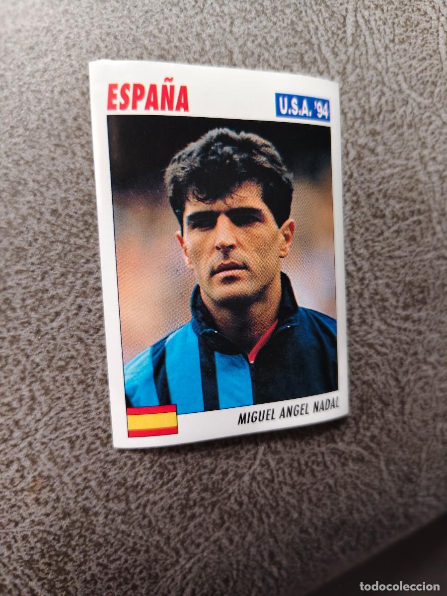Fu&szlig;ball-Sticker: 155 SERVICE LINE MUNDIAL USA 94 MIGUEL ANGEL NADAL - ESPANA - 1994 WORLD CUP SL ITALY AAC