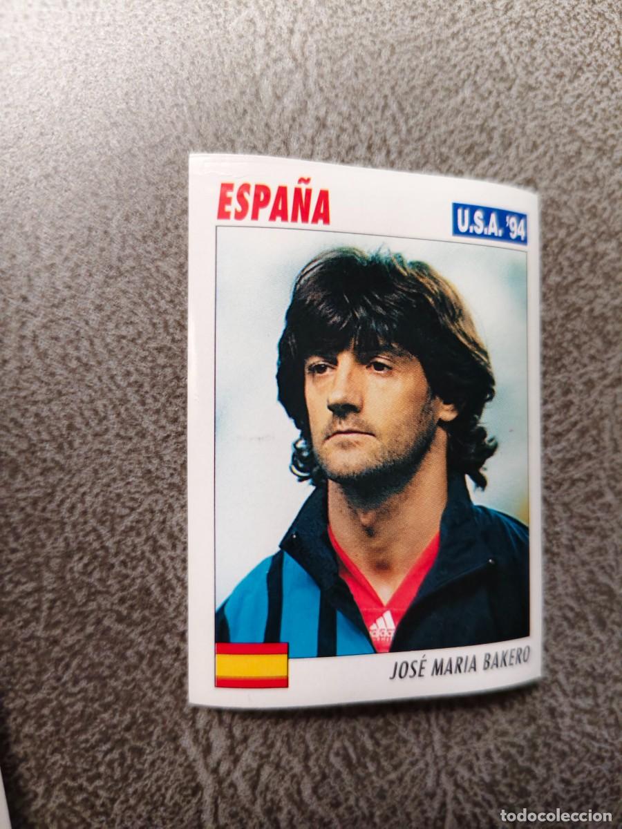 Cromos de f&uacute;tbol: 161 SERVICE LINE MUNDIAL USA 94 JOSE MARIA BAKERO - ESPANA - 1994 WORLD CUP SL ITALY AAC