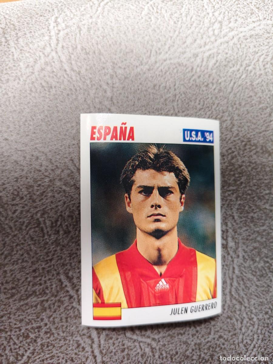 Cromos de f&uacute;tbol: 164 SERVICE LINE MUNDIAL USA 94 JULEN GUERRERO - ESPANA - 1994 WORLD CUP SL ITALY AAC