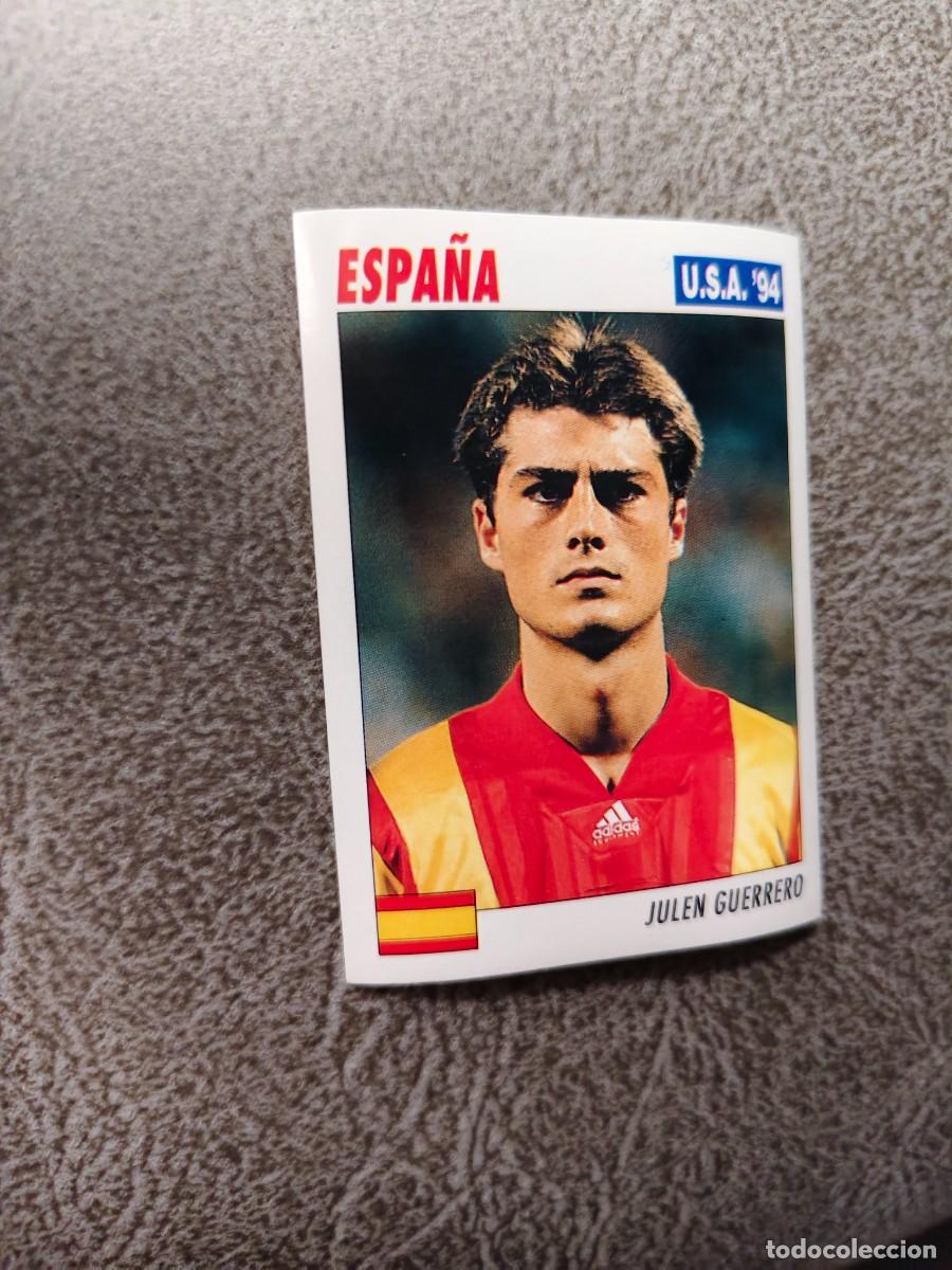 Cromos de f&uacute;tbol: 164 SERVICE LINE MUNDIAL USA 94 JULEN GUERRERO - ESPANA - 1994 WORLD CUP SL ITALY AAC