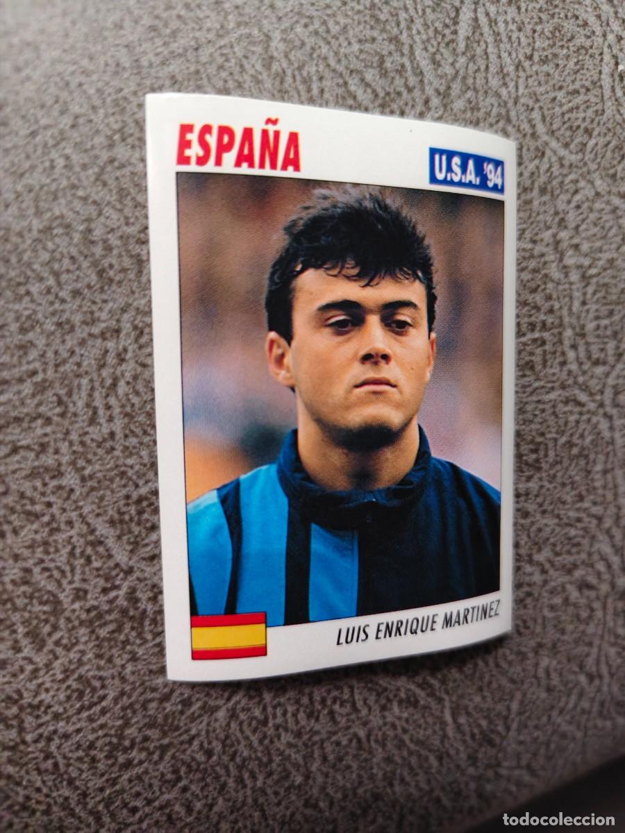 Cromos de f&uacute;tbol: 165 SERVICE LINE MUNDIAL USA 94 LUIS ENRIQUE MARTINEZ - ESPANA - 1994 WORLD CUP SL ITALY AAC