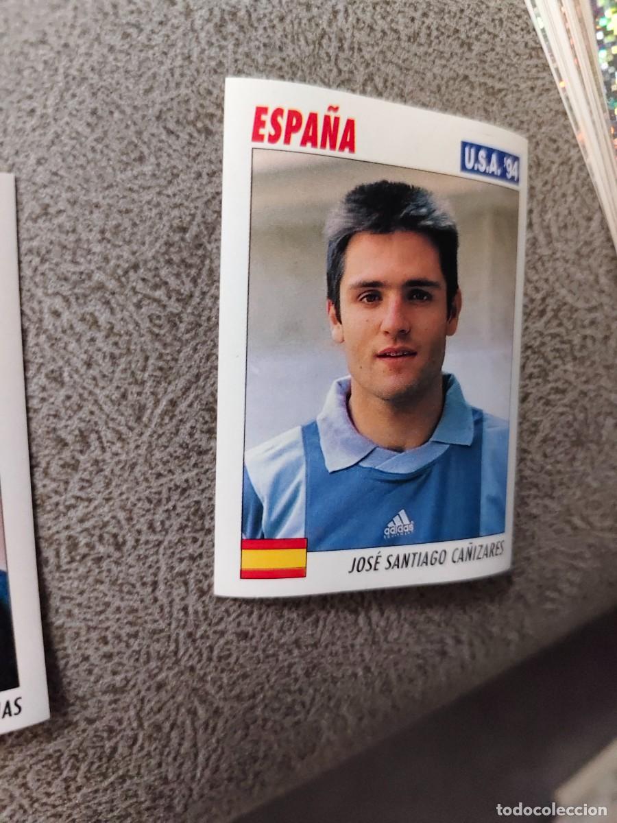 Cromos de f&uacute;tbol: 169 SERVICE LINE MUNDIAL USA 94 JOSE SANTIAGO CANIZARES - ESPANA - 1994 WORLD CUP SL ITALY AAC
