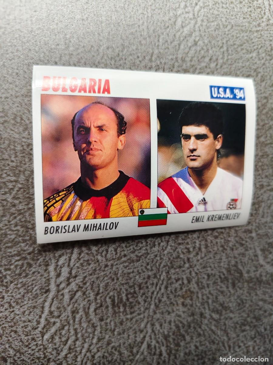 Cromos de f&uacute;tbol: 179 SERVICE LINE MUNDIAL USA 94 MIHAILOV EMIL KREMENLIEV BULGARIA 1994 WORLD CUP SL ITALY AAC
