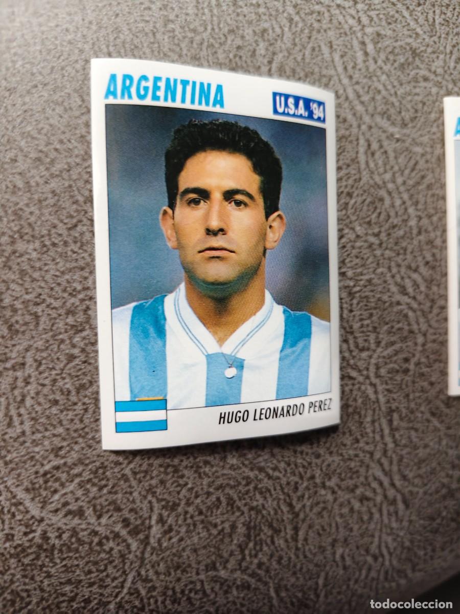 Figurine di Calcio: 200 SERVICE LINE MUNDIAL USA 94 HUGO LEONARDO PEREZ - ARGENTINA - 1994 WORLD CUP SL ITALY AAC
