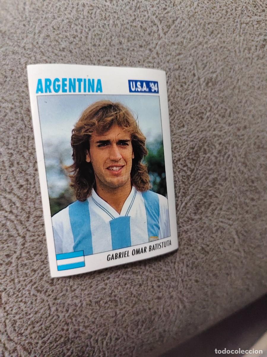 Fu&szlig;ball-Sticker: 203 SERVICE LINE MUNDIAL USA 94 GABRIEL OMAR BATISTUTA - ARGENTINA - 1994 WORLD CUP SL ITALY AAC