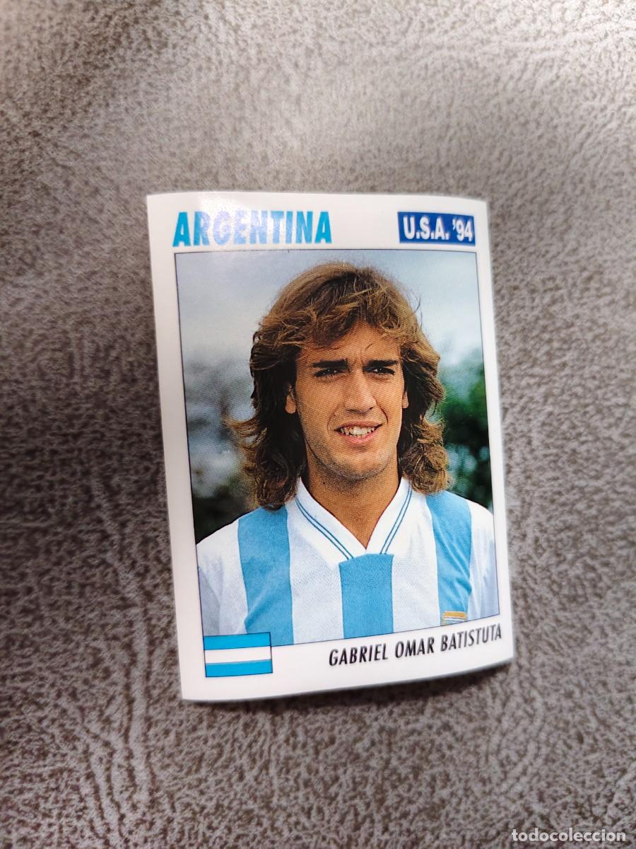 Fu&szlig;ball-Sticker: 203 SERVICE LINE MUNDIAL USA 94 GABRIEL OMAR BATISTUTA - ARGENTINA - 1994 WORLD CUP SL ITALY AAC