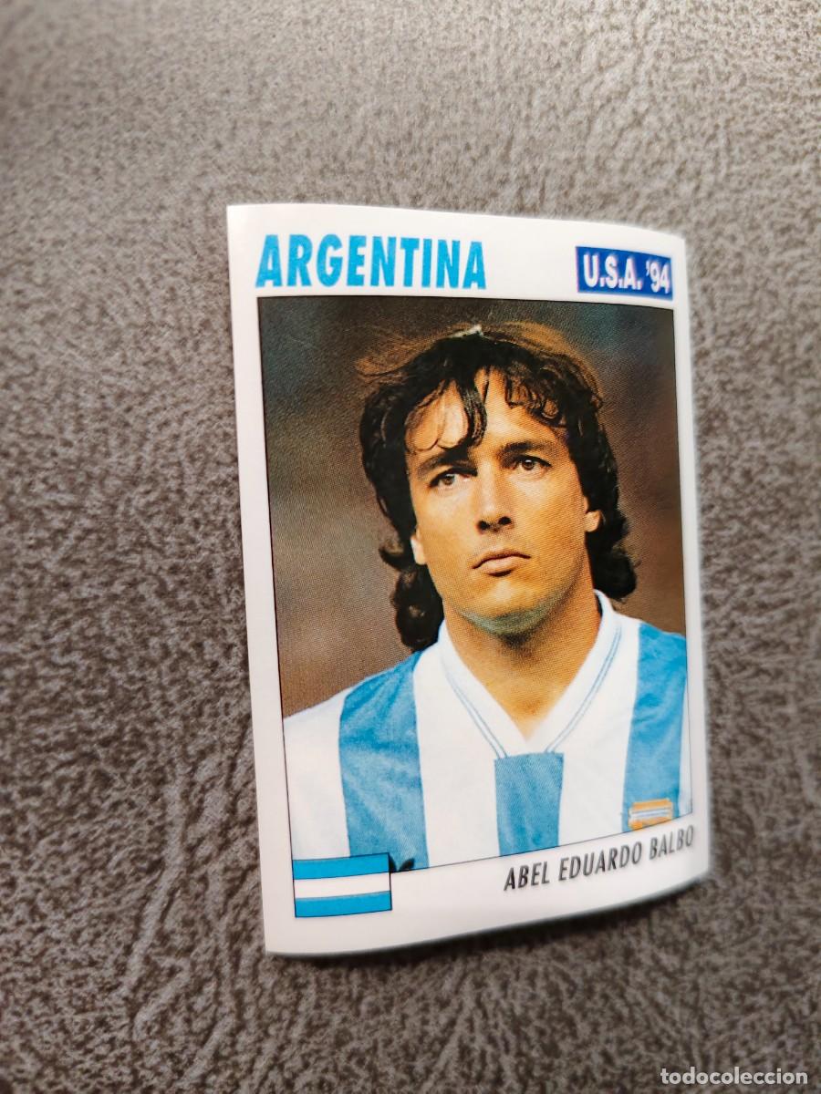 Fu&szlig;ball-Sticker: 204 SERVICE LINE MUNDIAL USA 94 ABEL EDUARDO BALBO - ARGENTINA - 1994 WORLD CUP SL ITALY AAC