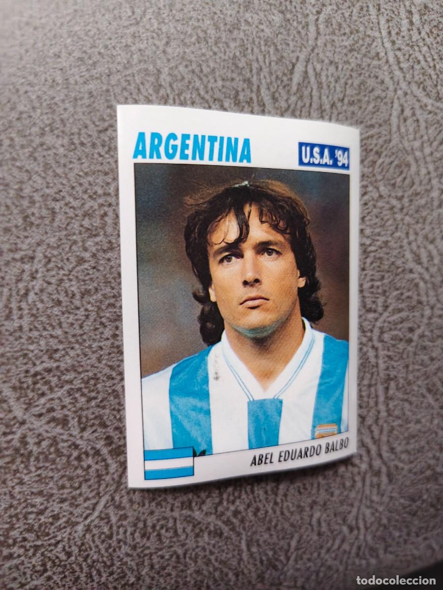 Fu&szlig;ball-Sticker: 204 SERVICE LINE MUNDIAL USA 94 ABEL EDUARDO BALBO - ARGENTINA - 1994 WORLD CUP SL ITALY AAC