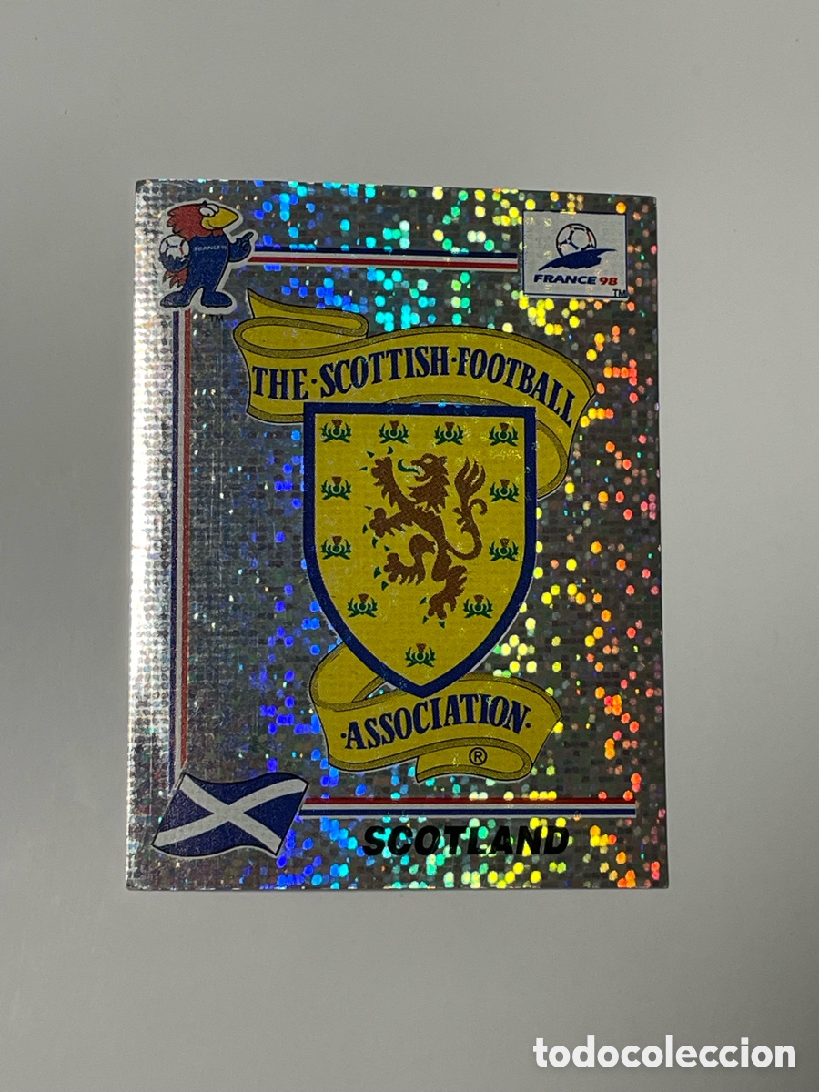 Fu&szlig;ball-Sticker: Escudo Escocia Panini Francia 98 #33