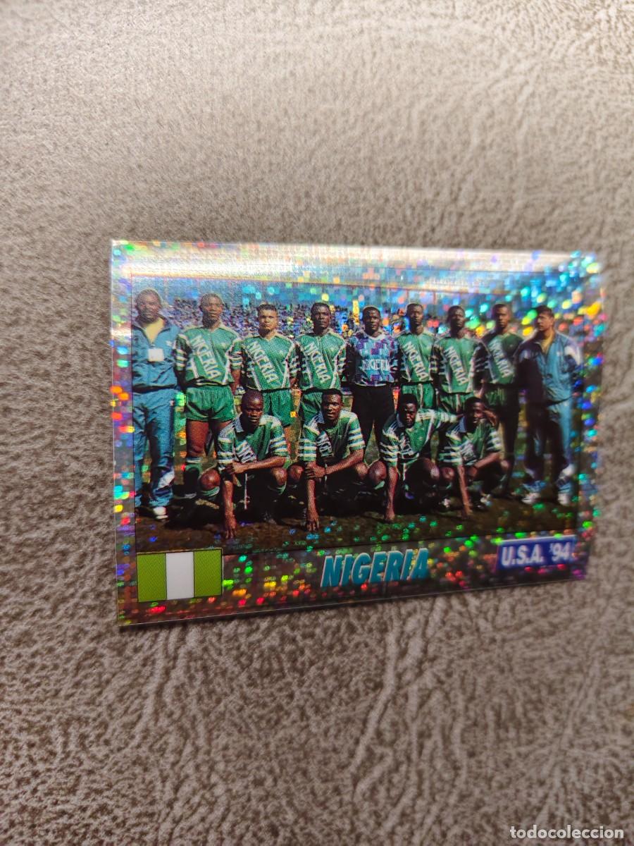 Fu&szlig;ball-Sticker: 226 SERVICE LINE MUNDIAL USA 94 TEAM PLANTILLA - NIGERIA - 1994 WORLD CUP SL ITALY AAC