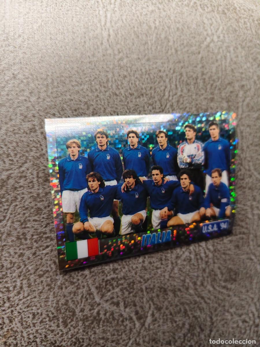 Fu&szlig;ball-Sticker: 245 SERVICE LINE MUNDIAL USA 94 TEAM PLANTILLA - ITALIA - 1994 WORLD CUP SL ITALY AAC
