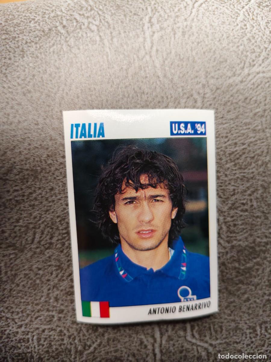 Fu&szlig;ball-Sticker: 247 SERVICE LINE MUNDIAL USA 94 ANTONIO BENARRIVO - ITALIA - 1994 WORLD CUP SL ITALY AAC