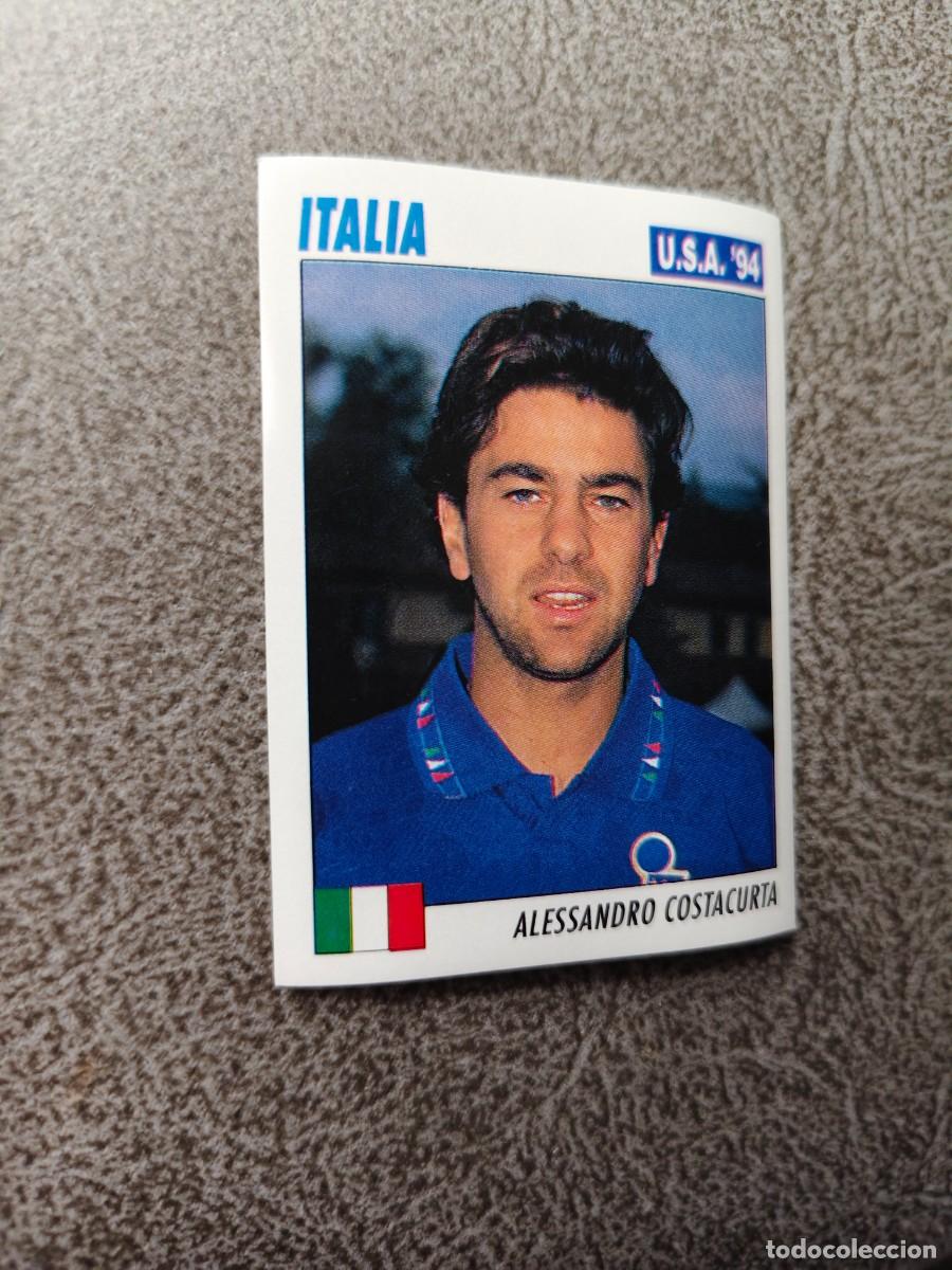 Fu&szlig;ball-Sticker: 249 SERVICE LINE MUNDIAL USA 94 ALESSANDRO COSTACURTA - ITALIA - 1994 WORLD CUP SL ITALY AAC