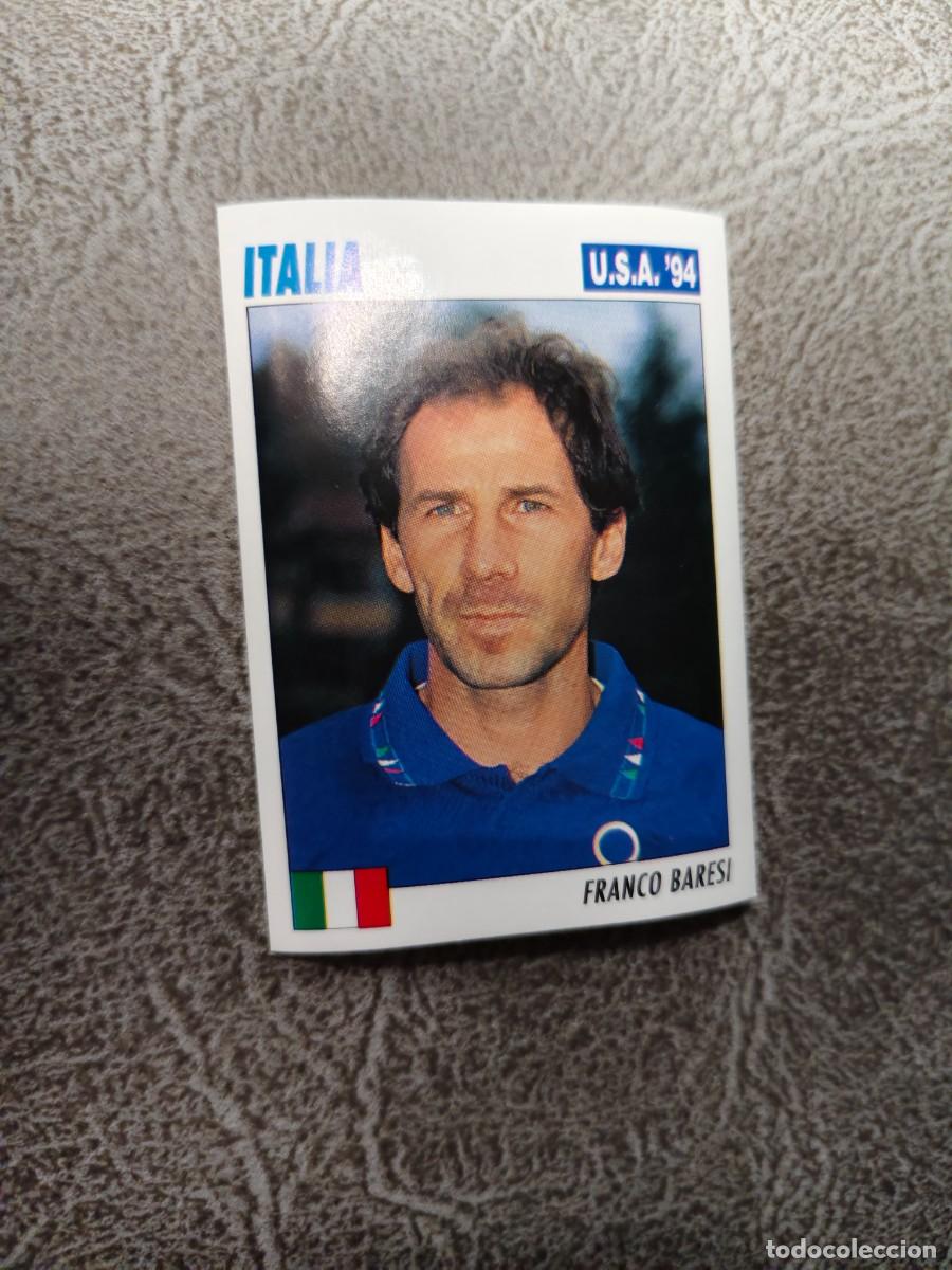 Fu&szlig;ball-Sticker: 250 SERVICE LINE MUNDIAL USA 94 FRANCO BARESI - ITALIA - 1994 WORLD CUP SL ITALY AAC