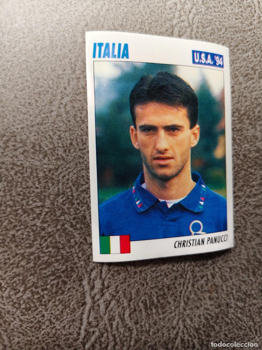 Fu&szlig;ball-Sticker: 251 SERVICE LINE MUNDIAL USA 94 CHRISTIAN PANUCCI - ITALIA - 1994 WORLD CUP SL ITALY AAC