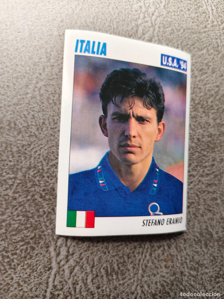 Fu&szlig;ball-Sticker: 254 SERVICE LINE MUNDIAL USA 94 STEFANO ERANIO - ITALIA - 1994 WORLD CUP SL ITALY AAC