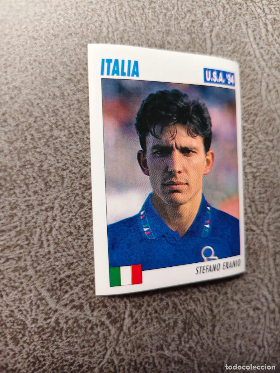 Fu&szlig;ball-Sticker: 254 SERVICE LINE MUNDIAL USA 94 STEFANO ERANIO - ITALIA - 1994 WORLD CUP SL ITALY AAC