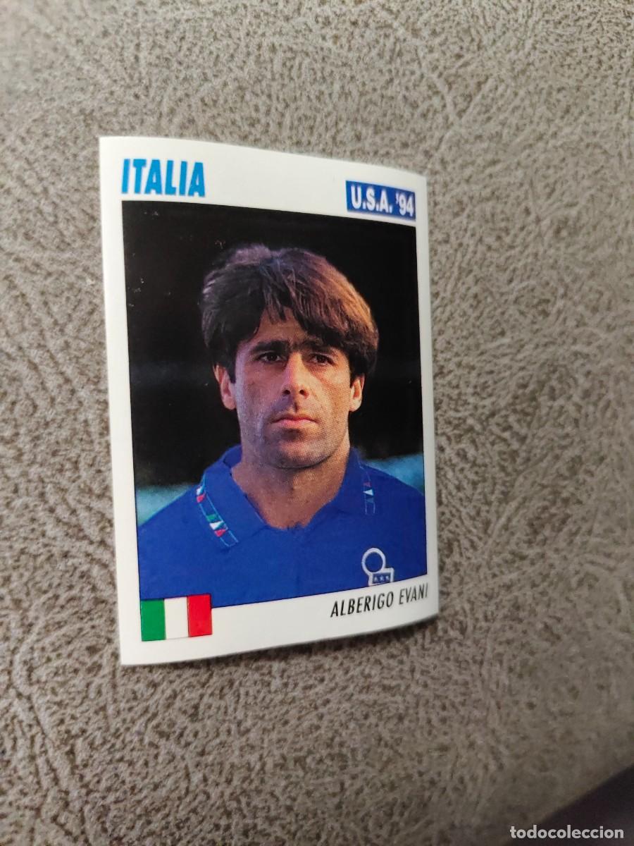 Fu&szlig;ball-Sticker: 257 SERVICE LINE MUNDIAL USA 94 ALBERIGO EVANI - ITALIA - 1994 WORLD CUP SL ITALY AAC