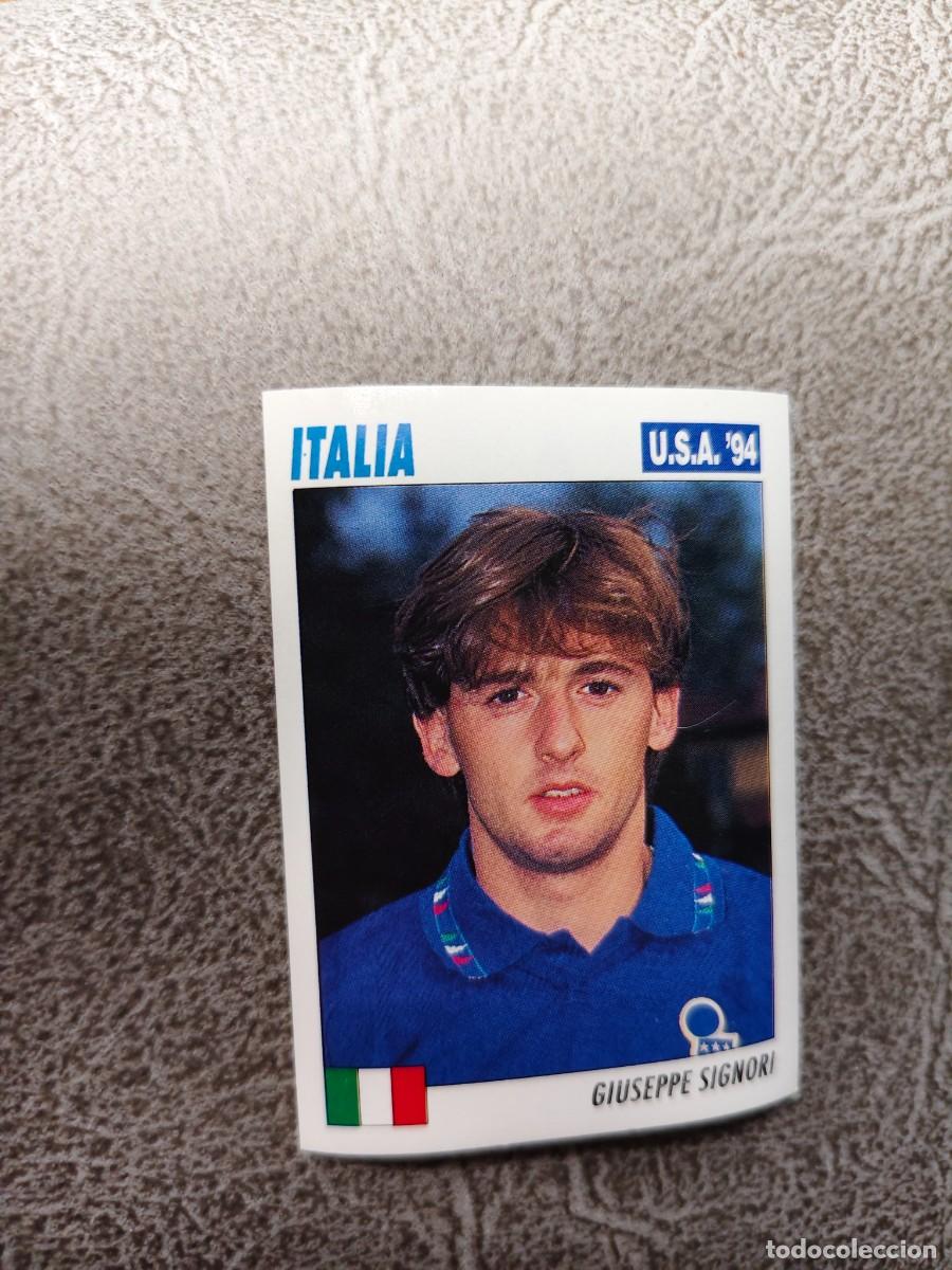 Fu&szlig;ball-Sticker: 261 SERVICE LINE MUNDIAL USA 94 GIUSEPPE SIGNORI - ITALIA - 1994 WORLD CUP SL ITALY AAC