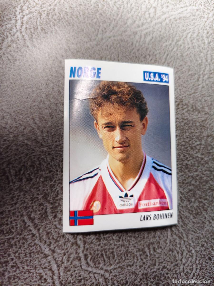 Figurine di Calcio: 275 SERVICE LINE MUNDIAL USA 94 LARS BOHINEN - NORGE NORUEGA - 1994 WORLD CUP SL ITALY AAC