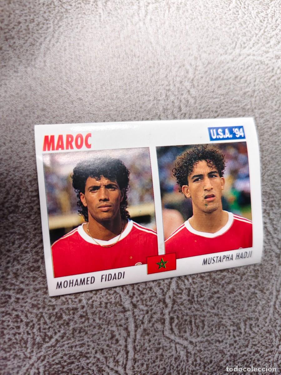 Figurine di Calcio: 315 SERVICE LINE MUNDIAL USA 94 FIDADI MUSTAPHA HADJI MAROC MARRUECOS 1994 WORLD CUP SL ITALY AAC