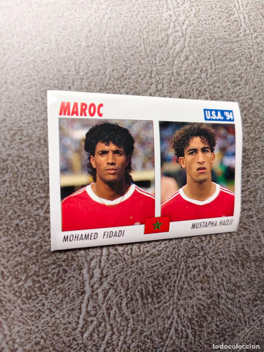 Figurine di Calcio: 315 SERVICE LINE MUNDIAL USA 94 FIDADI MUSTAPHA HADJI MAROC MARRUECOS 1994 WORLD CUP SL ITALY AAC