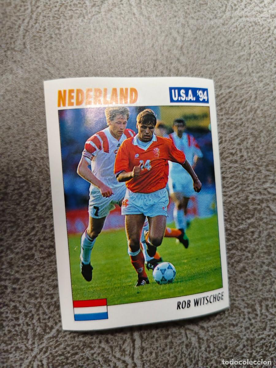 Figurine di Calcio: 331 SERVICE LINE MUNDIAL USA 94 ROB WITSCHGE - NEDERLAND HOLANDA - 1994 WORLD CUP SL ITALY AAC