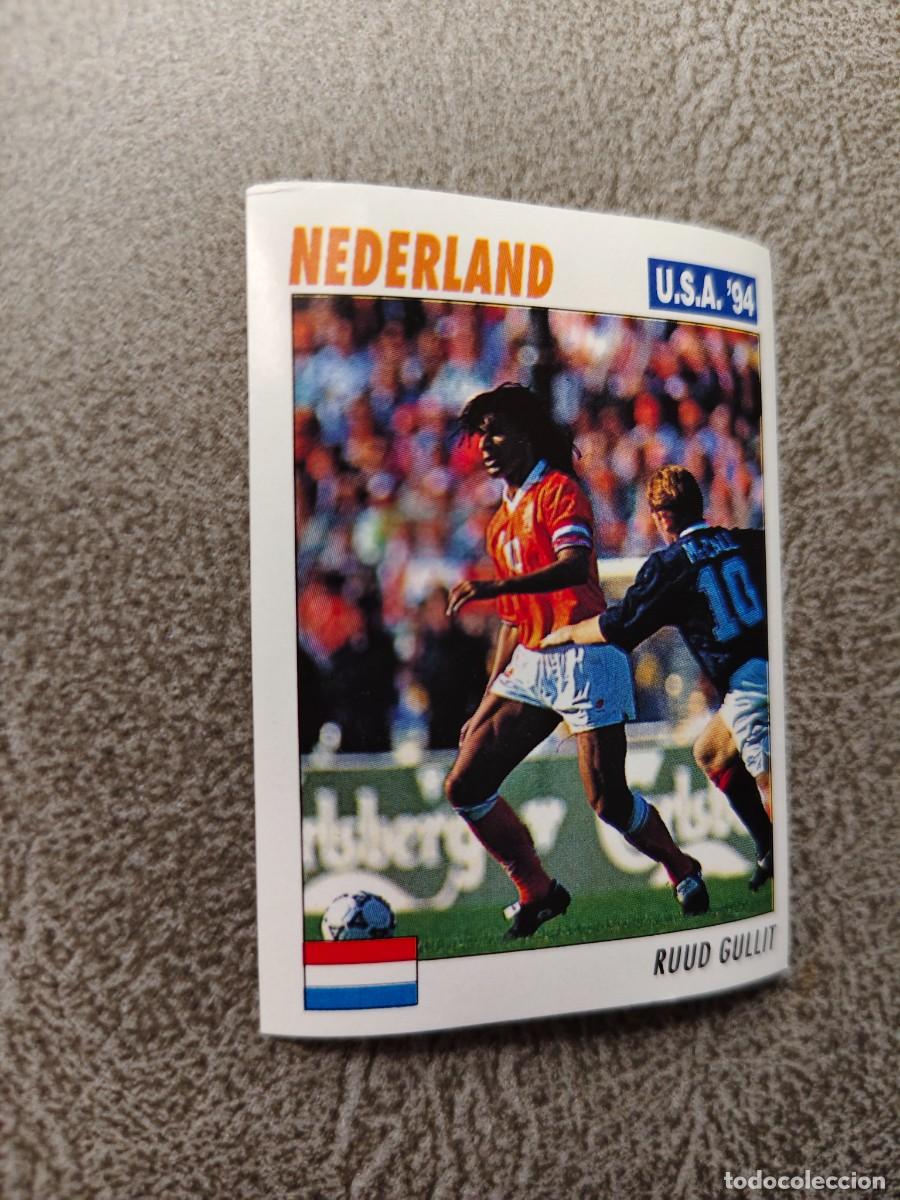 Figurine di Calcio: 332 SERVICE LINE MUNDIAL USA 94 RUUD GULLIT - NEDERLAND HOLANDA - 1994 WORLD CUP SL ITALY AAC