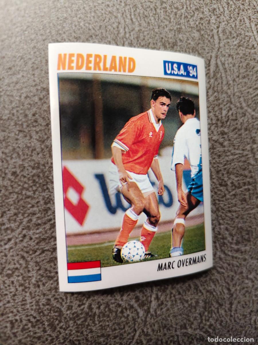 Figurine di Calcio: 333 SERVICE LINE MUNDIAL USA 94 MARC OVERMANS - NEDERLAND HOLANDA - 1994 WORLD CUP SL ITALY AAC