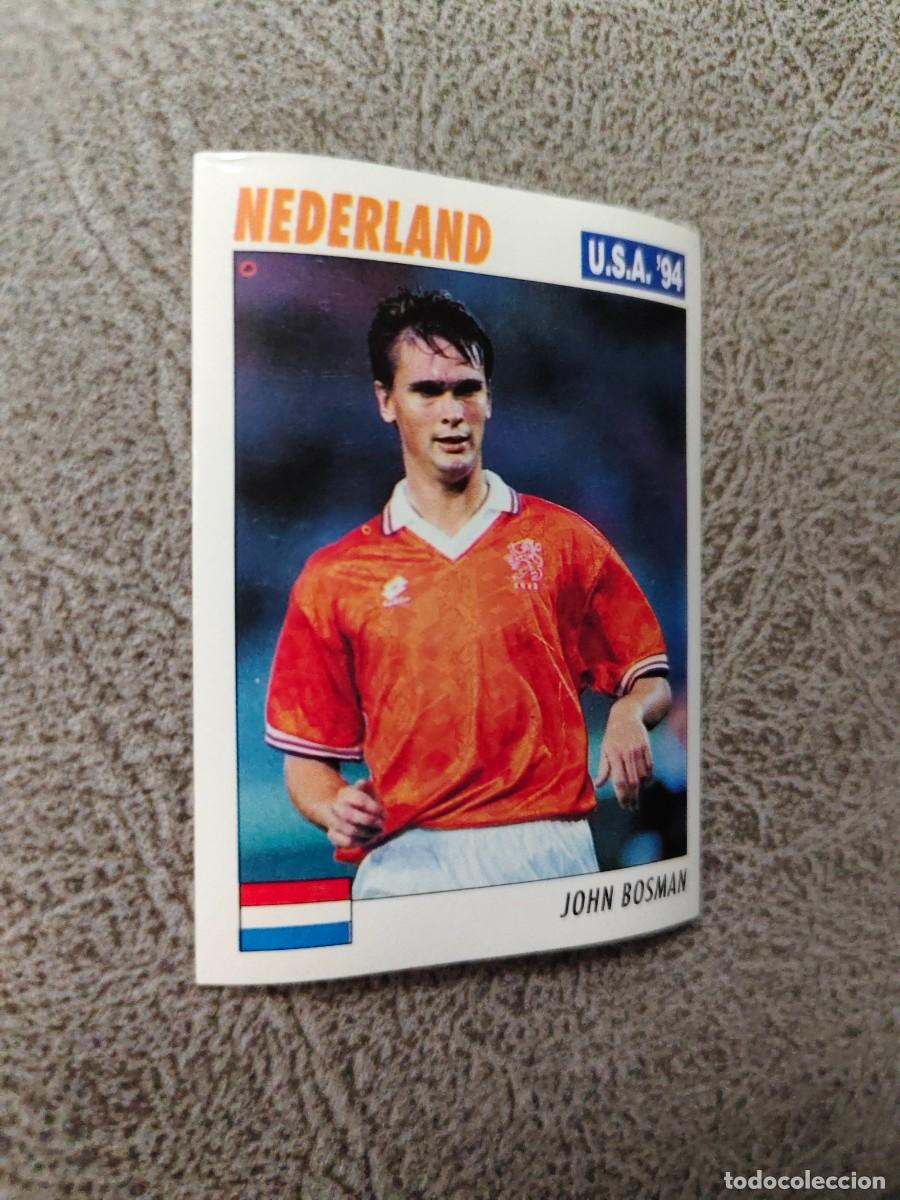 Figurine di Calcio: 337 SERVICE LINE MUNDIAL USA 94 JOHN BOSMAN - NEDERLAND HOLANDA - 1994 WORLD CUP SL ITALY AAC