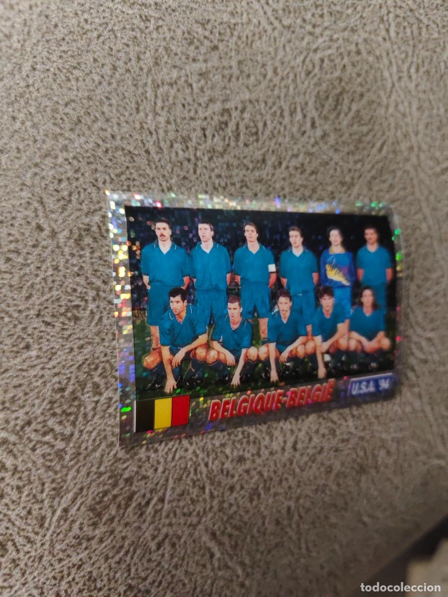Figurine di Calcio: 339 SERVICE LINE MUNDIAL USA 94 TEAM PLANTILLA BELGIQUE-BELGIE BELGICA 1994 WORLD CUP SL ITALY AAC
