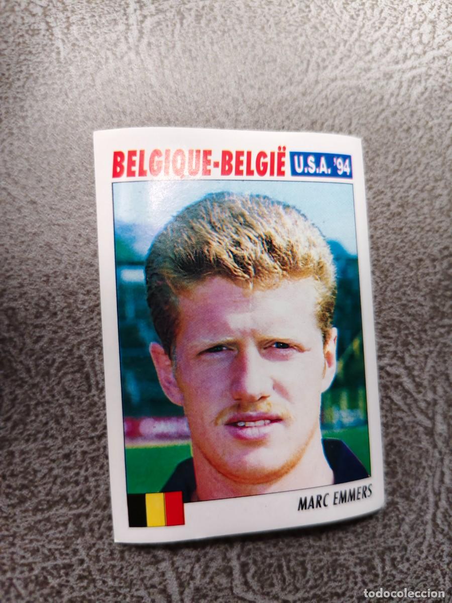 Figurine di Calcio: 347 SERVICE LINE MUNDIAL USA 94 MARC EMMERS - BELGIQUE-BELGIE BELGICA - 1994 WORLD CUP SL ITALY AAC